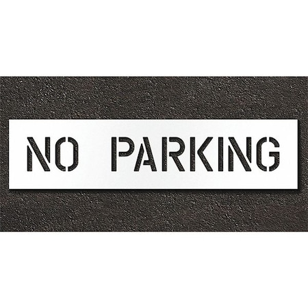 Pavement Stencil, No Parking, STL-108-70632 MPN:STL-108-70632