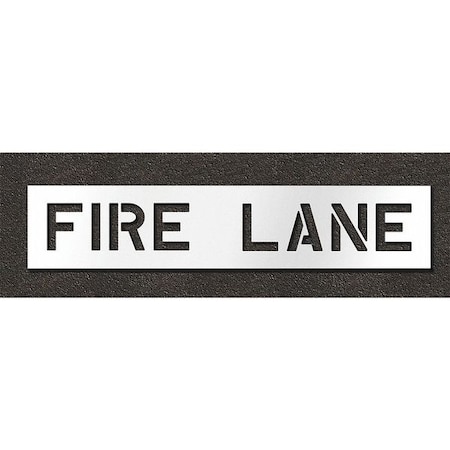 Pavement Stencil, Fire Lane, STL-108-70831 MPN:STL-108-70831