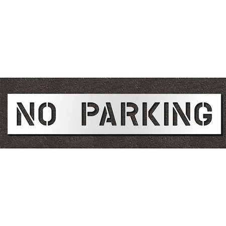 Pavement Stencil, No Parking, STL-108-70832 MPN:STL-108-70832