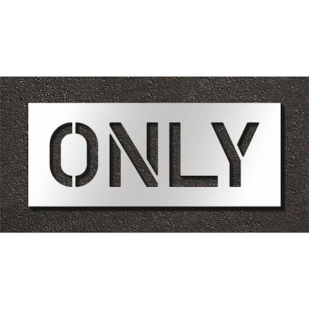 Pavement Stencil, Only, STL-108-71006 MPN:STL-108-71006