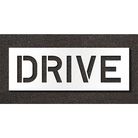 Pavement Stencil, Drive, STL-108-71007 MPN:STL-108-71007
