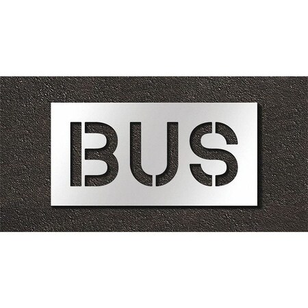 Pavement Stencil, Bus, STL-108-71015 MPN:STL-108-71015