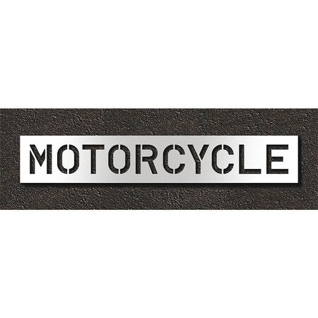 Pavement Stencil, Motorcycle, STL-108-71016 MPN:STL-108-71016