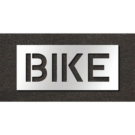 Pavement Stencil, Bike, STL-108-71017 MPN:STL-108-71017