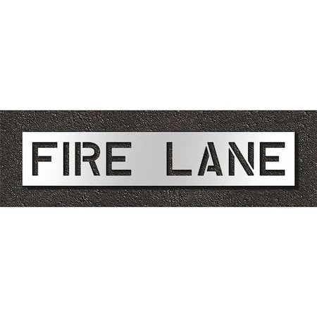 Pavement Stencil, Fire Lane, STL-108-71031 MPN:STL-108-71031