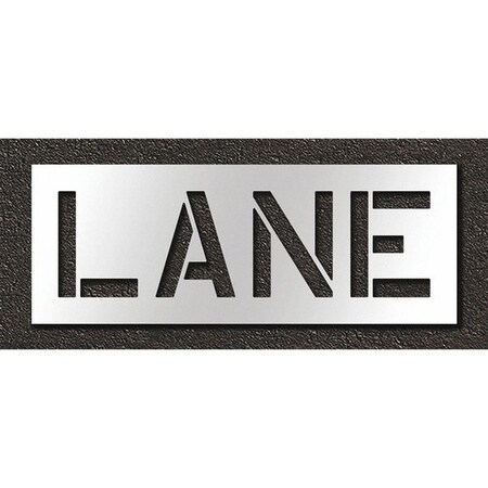 Pavement Stencil, Lane, STL-108-71202 MPN:STL-108-71202