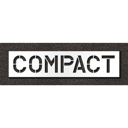 Pavement Stencil, Compact, STL-108-71211 MPN:STL-108-71211