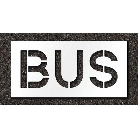 Pavement Stencil, Bus, STL-108-71215 MPN:STL-108-71215