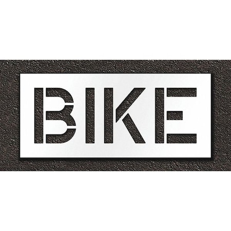 Pavement Stencil, Bike, STL-108-71217 MPN:STL-108-71217