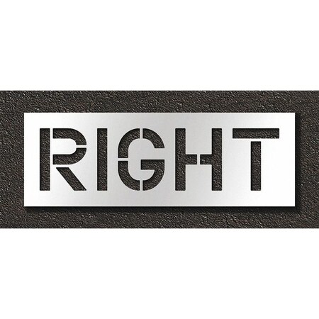 Pavement Stencil, Right, STL-108-71221 MPN:STL-108-71221