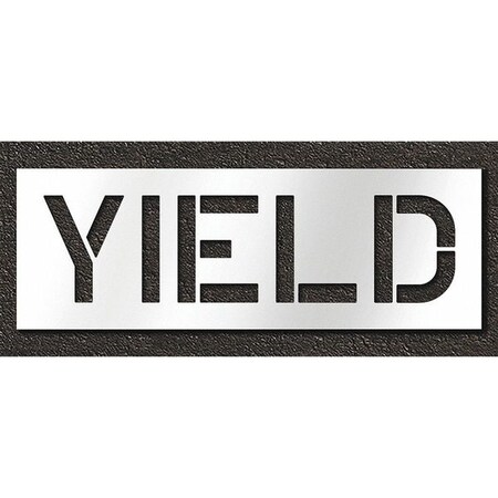 Pavement Stencil, Yield, STL-108-71226 MPN:STL-108-71226