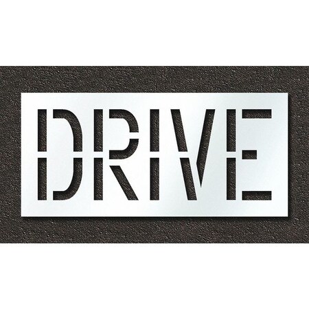 Pavement Stencil, Drive, STL-108-71807 MPN:STL-108-71807