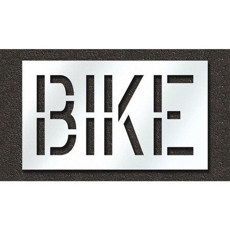 Pavement Stencil, Bike, STL-108-71817 MPN:STL-108-71817