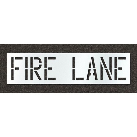 Pavement Stencil, Fire Lane, STL-108-71831 MPN:STL-108-71831