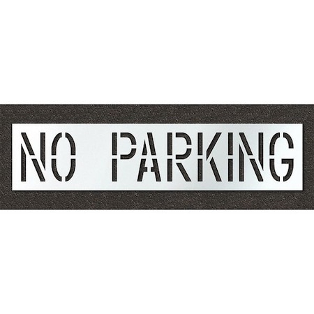 Pavement Stencil, No Parking, STL-108-71832 MPN:STL-108-71832