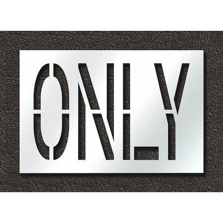 Pavement Stencil, Only, STL-108-72406 MPN:STL-108-72406