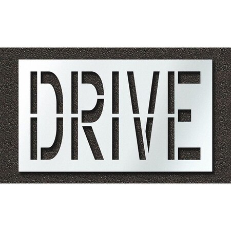 Pavement Stencil, Drive, STL-108-72407 MPN:STL-108-72407
