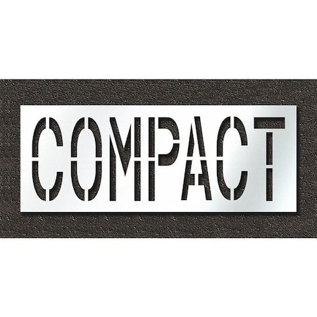 Pavement Stencil, Compact, STL-108-72411 MPN:STL-108-72411
