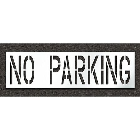 Pavement Stencil, No Parking, STL-108-72432 MPN:STL-108-72432