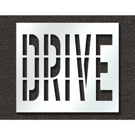 Pavement Stencil, Drive, STL-108-73607 MPN:STL-108-73607