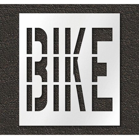 Pavement Stencil, Bike, STL-108-73617 MPN:STL-108-73617