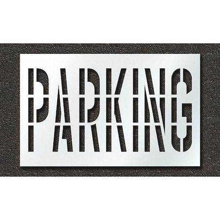 Pavement Stencil, Parking, STL-108-73622 MPN:STL-108-73622