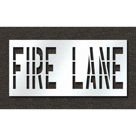 Pavement Stencil, Fire Lane, STL-108-73631 MPN:STL-108-73631