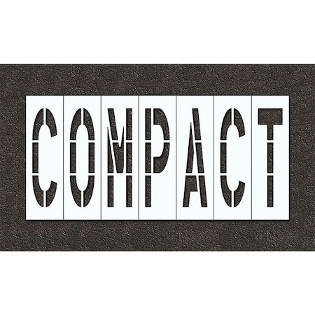 Pavement Stencil, Compact, STL-108-74811 MPN:STL-108-74811