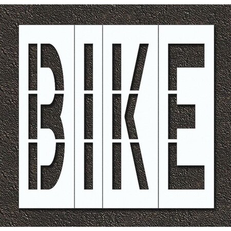 Pavement Stencil, Bike, STL-108-74817 MPN:STL-108-74817
