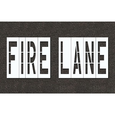 Pavement Stencil, Fire Lane, STL-108-74831 MPN:STL-108-74831