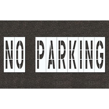 Pavement Stencil, No Parking, STL-108-74832 MPN:STL-108-74832