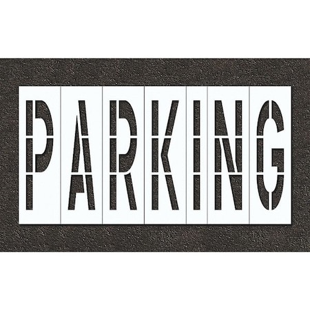 Pavement Stencil, Parking, STL-108-79622 MPN:STL-108-79622