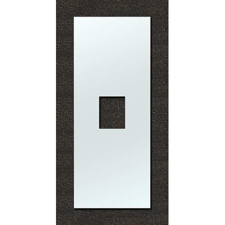 Airport Pavement Stencil, Symbol, 27 in Character Height, Low Density Polyethylene (LDPE), Clear MPN:STL-108-F144DA