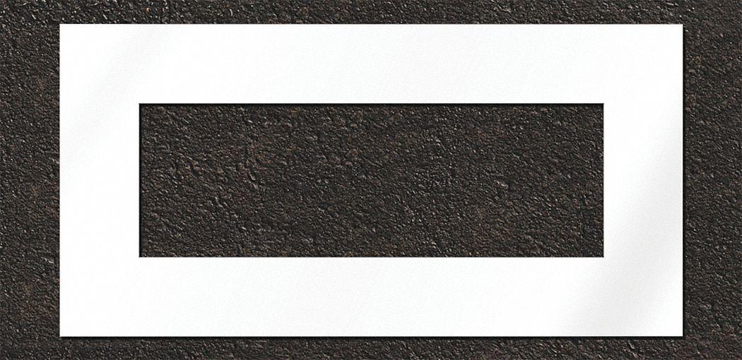 Pavement Stencil Highway Rectangle MPN:STL-108-5210