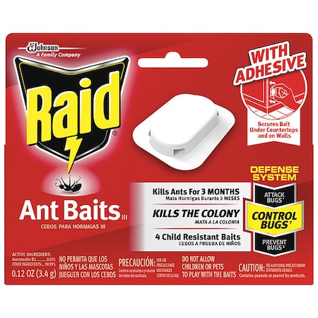 Ant Baits, 4 Baits, PK12 MPN:676344
