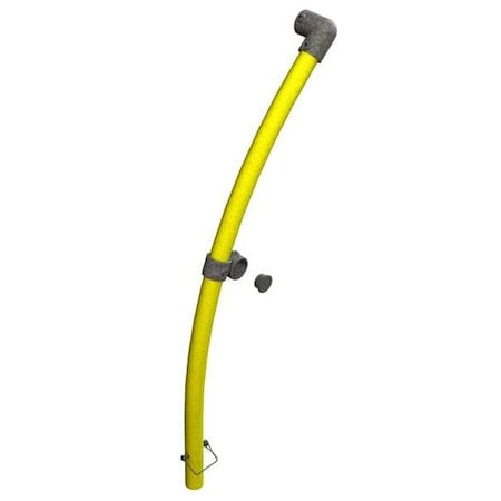 End Kit, Curved Stanchion, Safety Yellow MPN:409203