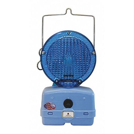 Bidirectional 6V Barricade Light, Blue MPN:M747-LED2