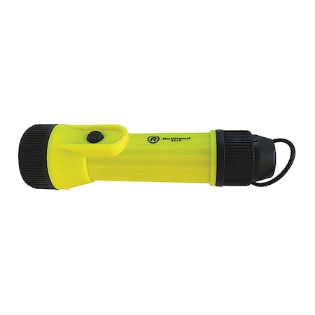 Yellow LED Handheld Flashlight, Alkaline D, 130lm MPN:KE-FL40