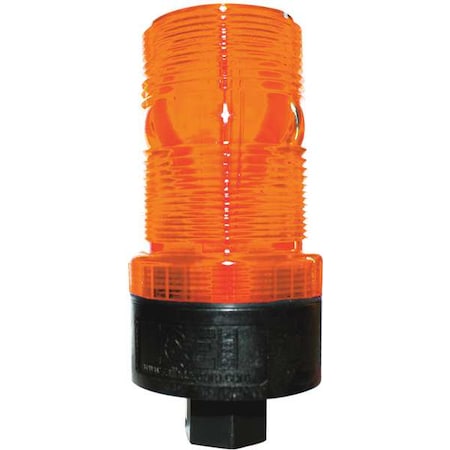 Warning Strobe, Amber, LED, 120VAC MPN:M490-LED A