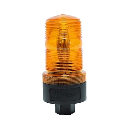 Warning Strobe, Amber, LED, 12 to 90VDC MPN:M490-LED DCAP
