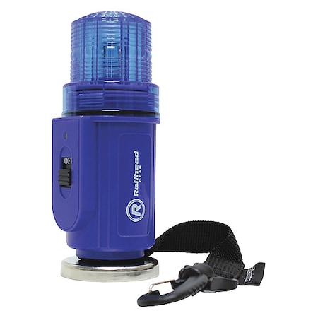Warning Strobe, Blue, LED MPN:M50B-LED