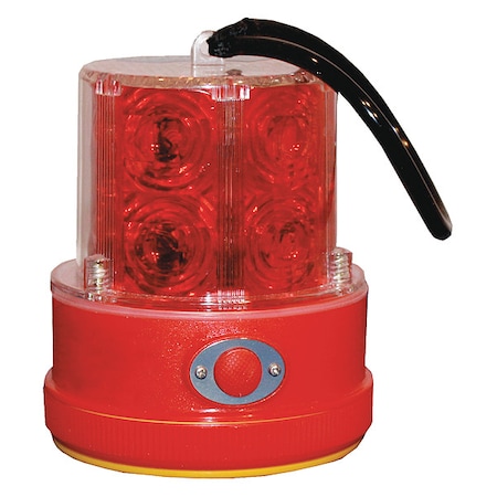 Revolving Safety/Warning Light, Red MPN:RM18-LED R