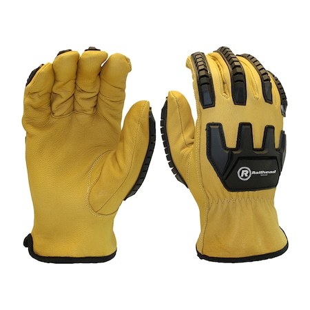 Oil/Water Resistant Goat Skin Gloves, PR MPN:RH-GS XL