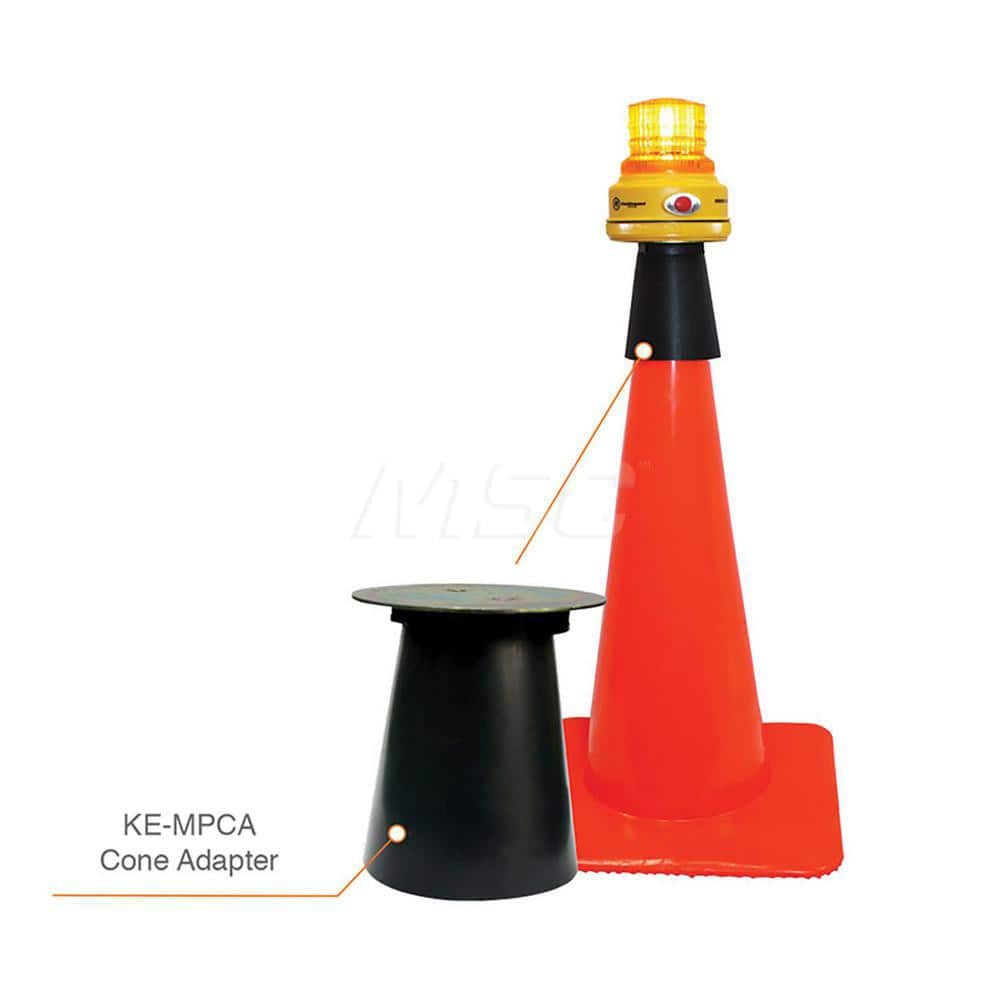 Traffic Cone & Barricade Accessories; Type: Barricade Light ; For Use With: Barricade Lighting ; Material: Plastic ; Overall Length: 7.00 ; Overall Height: 15.75 ; Recycled Content: 0 MPN:M747-LED2