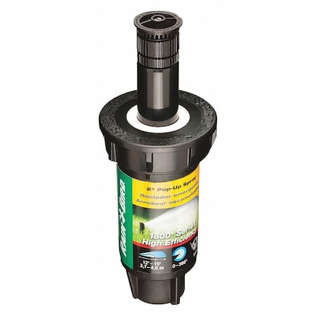 Spray Head for Shrubs, 4inH, Plastic, Steel MPN:1802HEVN15