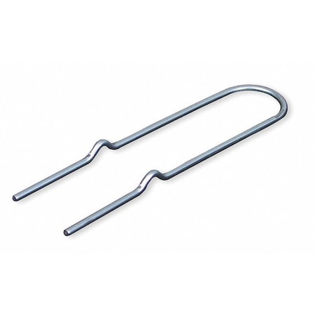Tubing Stake, 1/2 In Tubing, Slvr, Stl, PK10 MPN:GS50/10PS