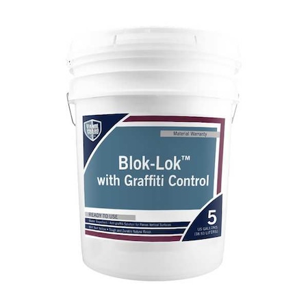 Anti-Graffiti Barrier, White, 5 gal. Size MPN:CR-0610