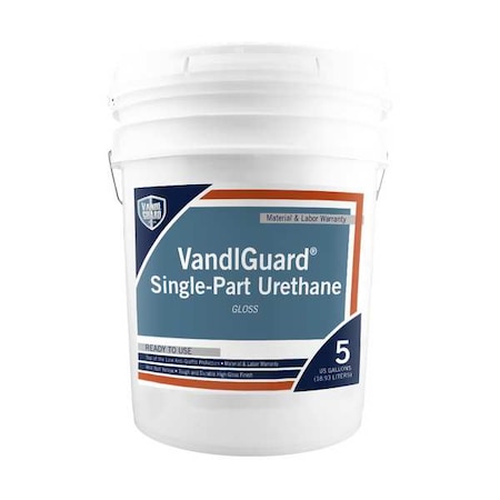 Anti-Graffiti Barrier, White, 5 gal. Size MPN:VG-7021