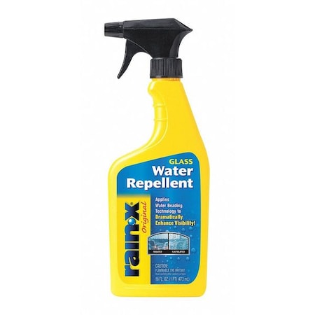 Glass Cleaner, Windshield Treatment, Water Repellent, Spray Bottle, 16 oz, Ready to Use, Premixed MPN:800002250