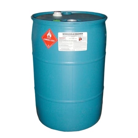 Windshield Washer Fluid, Orange, 55 gal MPN:RAIN113641